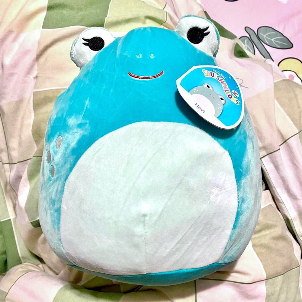 12” Novi the Frog Squishmallow NWT Walgreens Limited Exclusive Rare